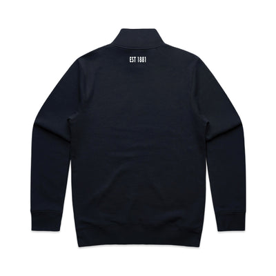 MBFC Roos Embroidered Navy Quarter Zip (ADULTS)