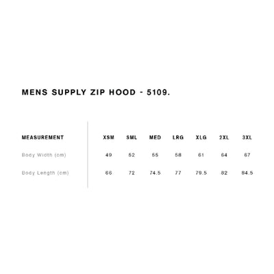 MBUSC ZIP Hoodie