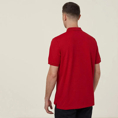 NNT MENS ANTIBACTERIAL POLYFACE SHORT SLEEVE POLO