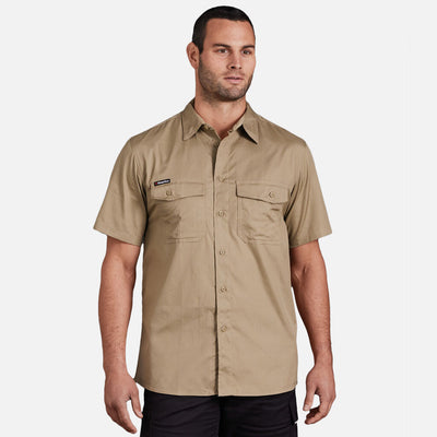KING GEE WORKCOOL 2 LIGHTWEIGHT RIPSTOP SHORT SLEEVE WORK SHIRT