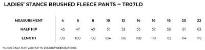 Mt Barker Lutheran Womens Fleece Pants (Printed)