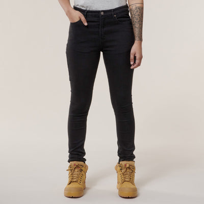 HARD YAKKA WOMEN'S HIGH WAISTED SLIM FIT JEGGING