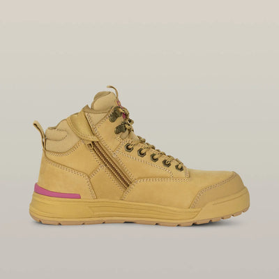 Hard Yakka Women's 3056 Lace Up & Zip Boot