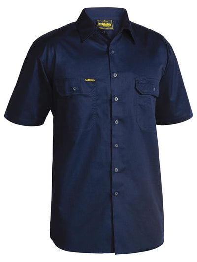 BISLEY COOL LIGHTWEIGHT DRILL SHIRT - SHORT SLEEVE