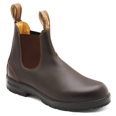Brown Blundstone 650 Premium Elastic Sided Boot
