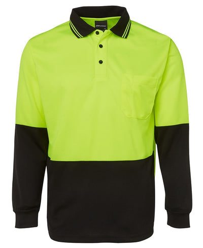 JB's HI VIS L/S TRAD POLO