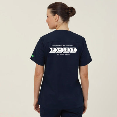 RAH Stroke & Neurology Unit NNT ACTIVE SCRUB TOP
