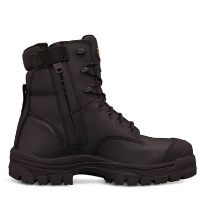 OLIVER 150MM Black Zip Sided Boot (Composite Toe)