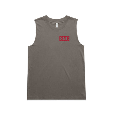 Strathalbyn Netball Club Grey Faded Tank (WOMENS)