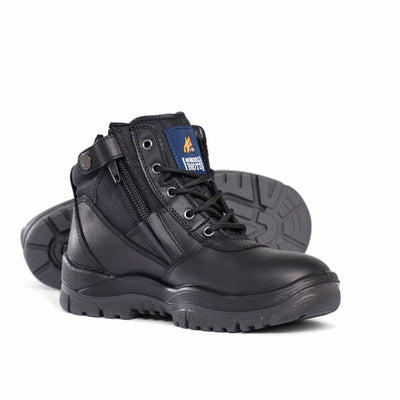 Mongrel Zipsider Boot (Black)