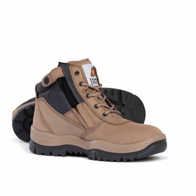 Mongrel Zipsider Boot (Stone)