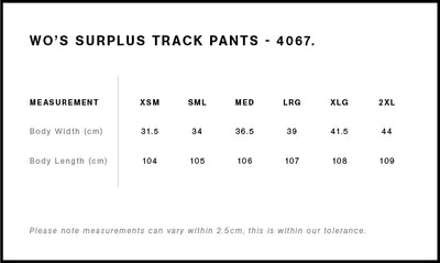 Acacia Script Track Pants