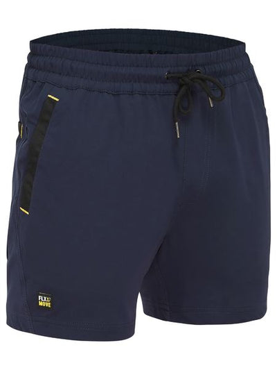 BISLEY FLX & MOVE™ 4-WAY STRETCH ELASTIC WAIST SHORT
