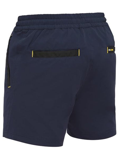 BISLEY FLX & MOVE™ 4-WAY STRETCH ELASTIC WAIST SHORT