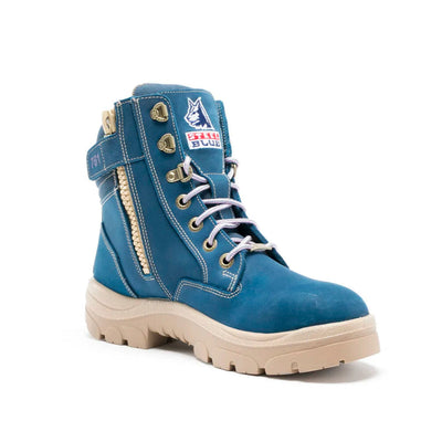 Steel Blue Southern Cross Ladies Zip Boot