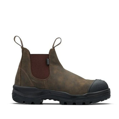Blundstone Unisex Rotoflex Safety Boots (Brown)