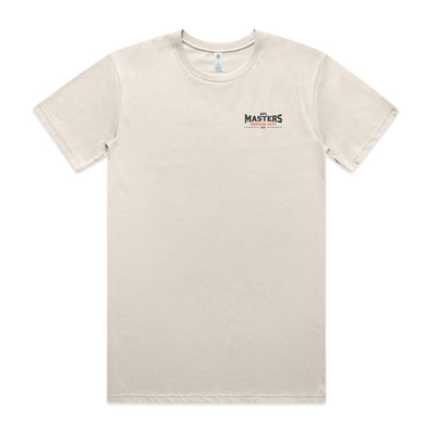 SA AFL MASTERS 2025 DARWIN TEE - BONE