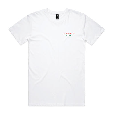 Aldinga Bay S.L.S.C. Casual Tee (Text + Round Logo)