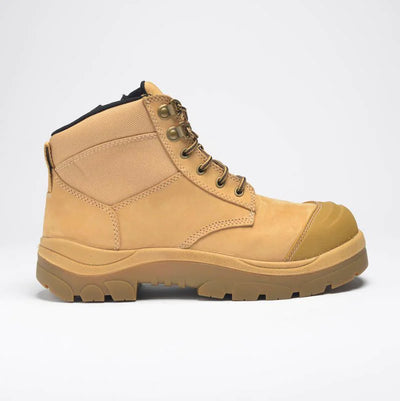 Wide Load 6" Zip Sided Boot (Wheat)