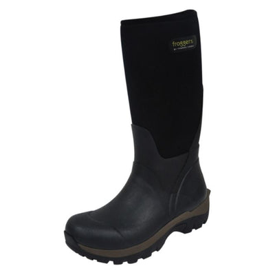 Froggers Men's Long Boot (Black)