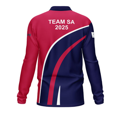 EQUESTRIAN SA INTERSCHOOL LONG SLEEVE POLO