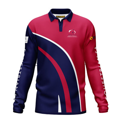 EQUESTRIAN SA INTERSCHOOL LONG SLEEVE POLO