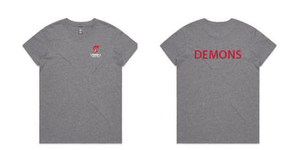 Uraidla Netball Club Tee (Grey Marle)