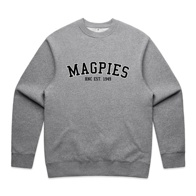 Hahndorf Netball Club Embroidered Grey Crew (UNISEX)