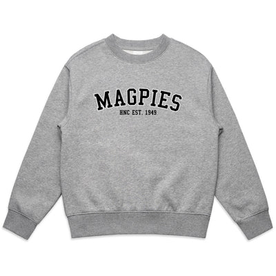 Hahndorf Netball Club Embroidered Grey Crew (YOUTH)