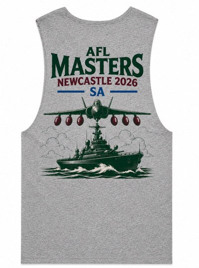 SA AFL MASTERS 2026 NEWCASTLE TANK - GREY