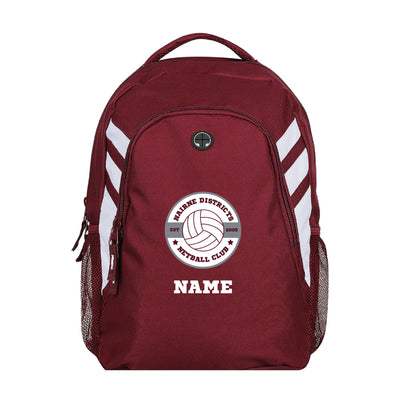 NDNC Backpack (MAROON/WHITE)