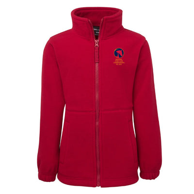 PCASA Pony Club Polar Fleece (Dark Red)