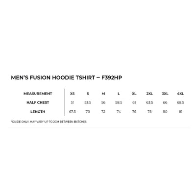 PNSLSC HOODED TEE WHITE MARL (MAROON PRINT) (STYLE: 5.2)