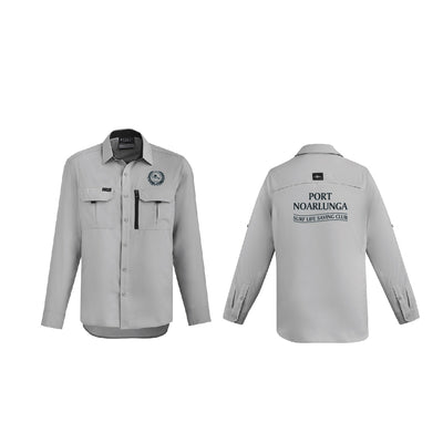 PNSLSC OUTDOOR LS SHIRT STONE (DARK GREY PRINT) (STYLE: 3.5)