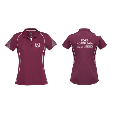 PNSLSC POLO MAROON (WHITE PRINT) (STYLE: 4.1)