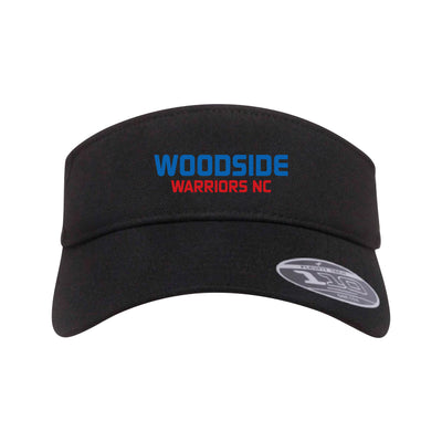 Woodside Warriors Black Visor