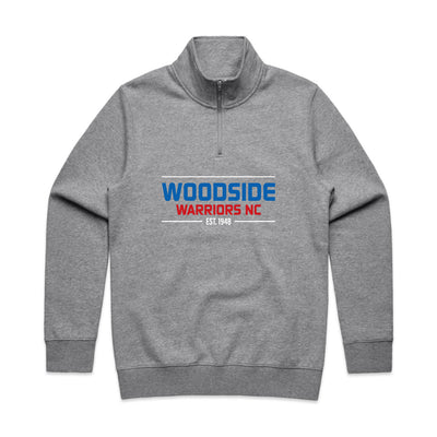 Woodside Warriors Unisex Quarter Zip (GREY)