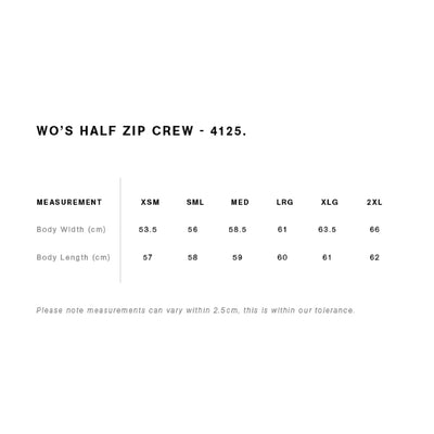 Woodside Warriors Women's Quarter Zip (GREY)