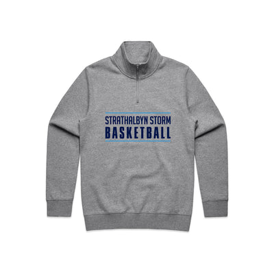 Strathalbyn Storm Basketball 1/2 Zip Crew