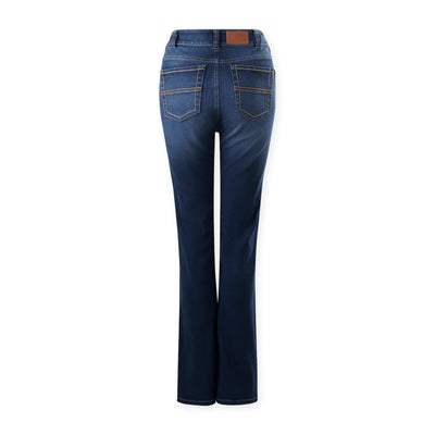WOMENS MUSTANG SIGNATURE BOOTCUT JEANS STONEWASH