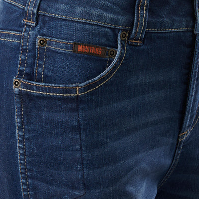 WOMENS MUSTANG SIGNATURE JEANS INDIGO