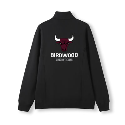 Birdwood Cricket Club 1/2 Zip Fleece BLACK