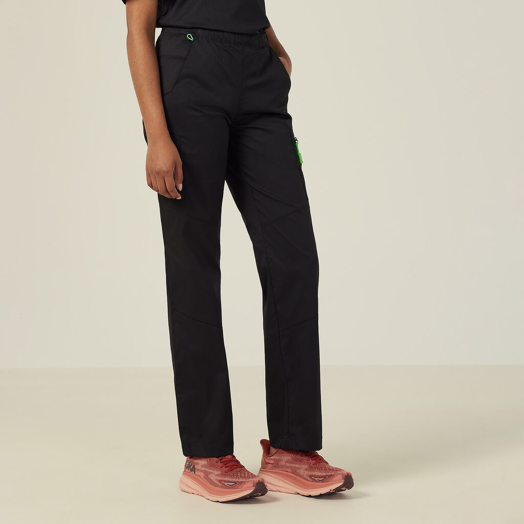 Rontgen Elastic Waist Scrub Pant CATQ4F-BLA