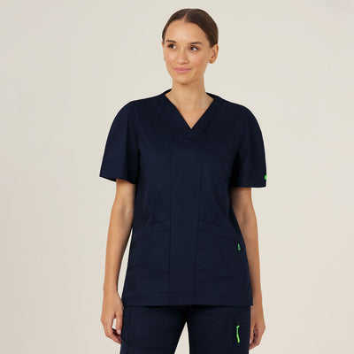NNT NEXT-GEN ANTIBACTERIAL ACTIVE CARL SCRUB TOP
