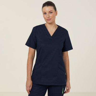 NNT NEXT-GEN ANTIBACTERIAL ACTIVE FLORENCE SCRUB TOP