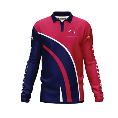 EQUESTRIAN SA INTERSCHOOL LONG SLEEVE POLO