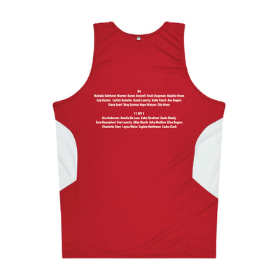 Mt Barker United Netball Premiership Training Singlet