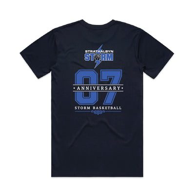 Strathalbyn Storm Basketball Anniversary Tee (standard fit)