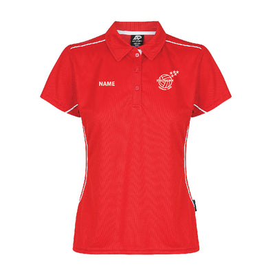 Strathalbyn Netball Club Polo (RED)