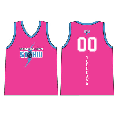 Strathalbyn Storm Basketball Reverse Training Singlet